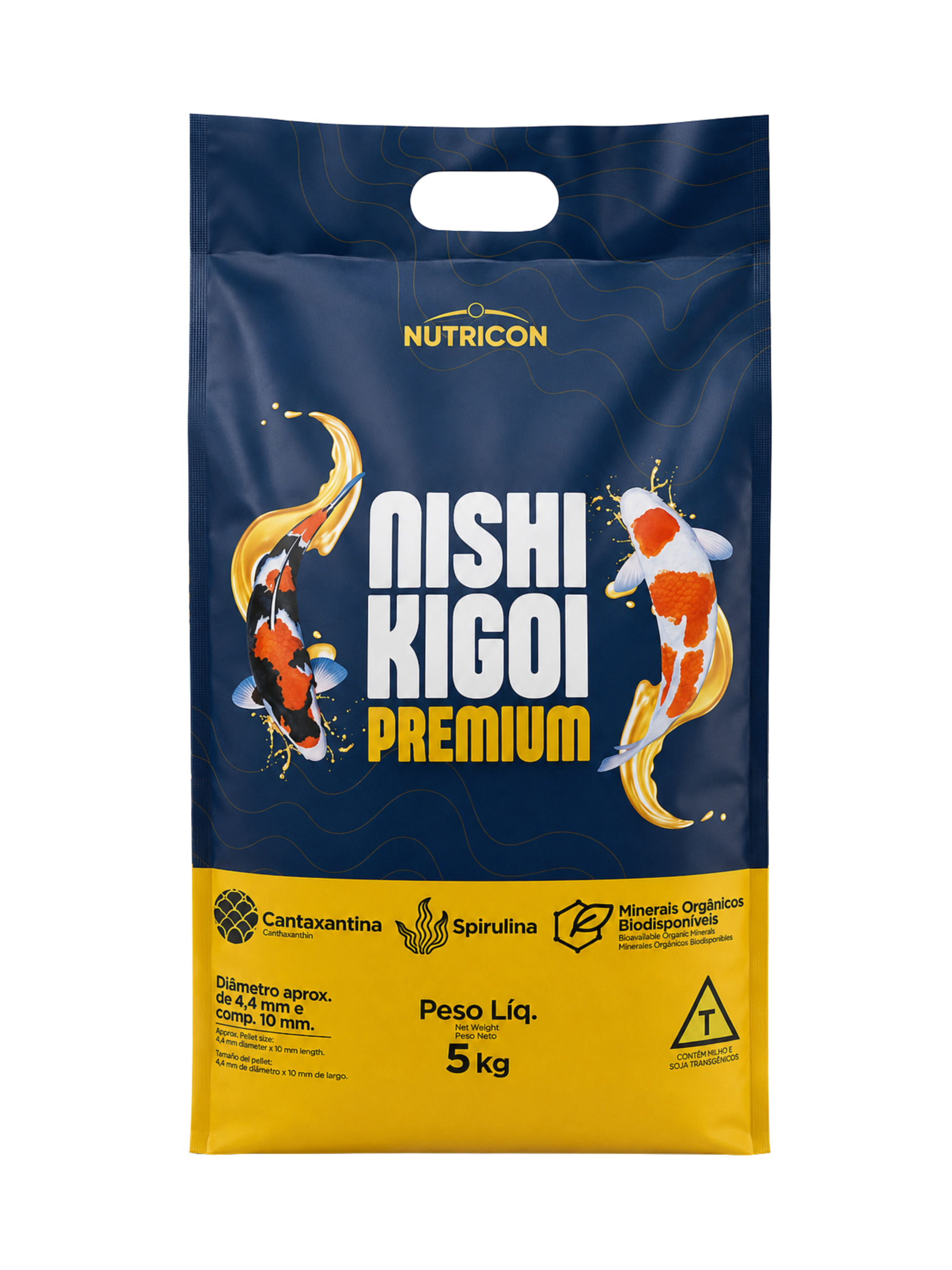 sem fundo - NISHIKIGOI PREMIUM 5KG FRENTE